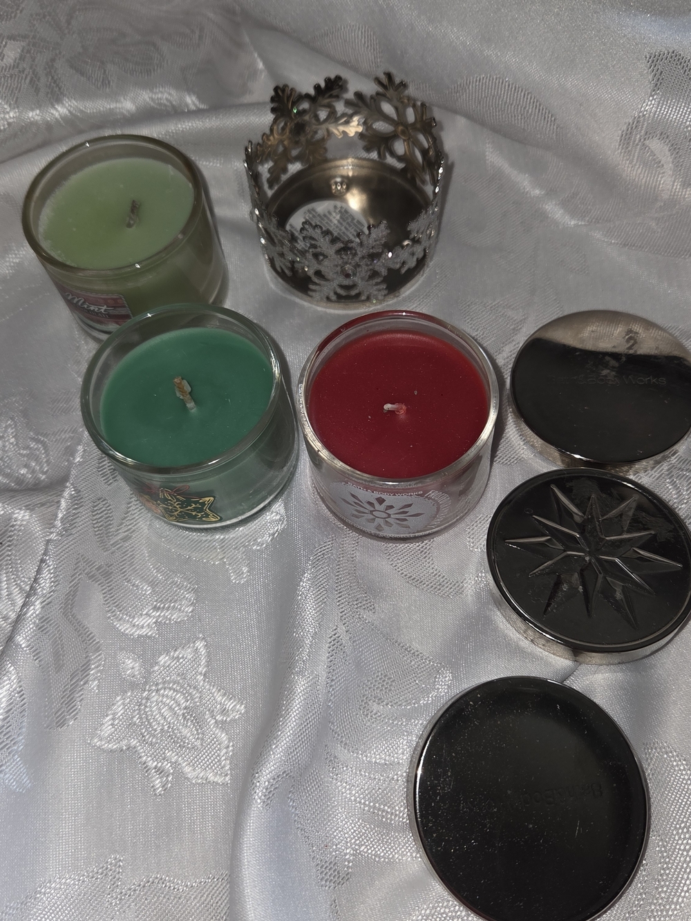Bath & Body Works Mini Jar Candle (Set) With Holder - Picture 3 of 4